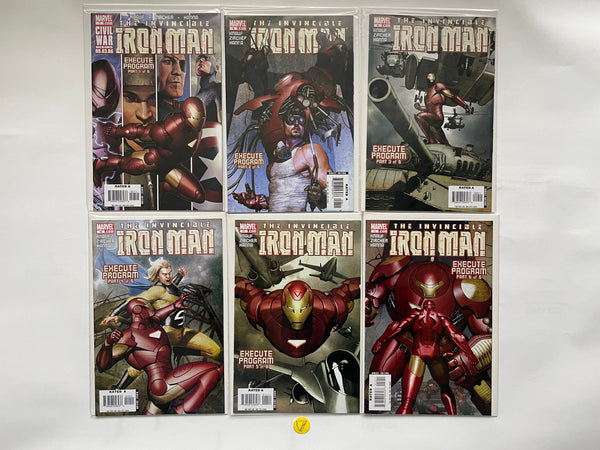 Iron Man (2005) #7-12 NM