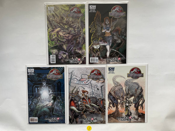 Jurassic Park Dangerous Games (2011) #1-5, NM/MT