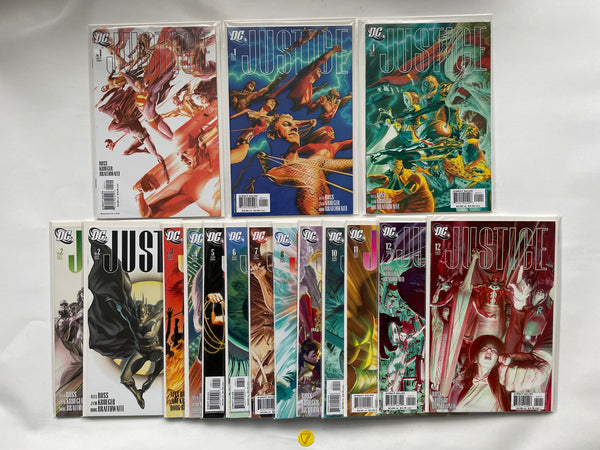 Justice (2005) #1-12, NM