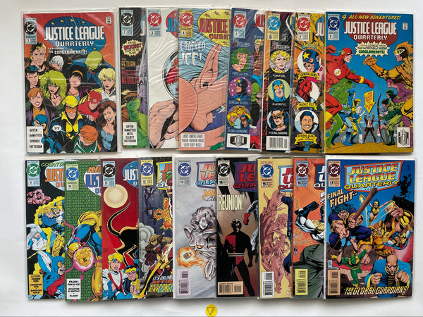 Justice League Quaterly (1990) #1-17 NM