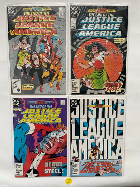 Justice League of America (1960) #258-261