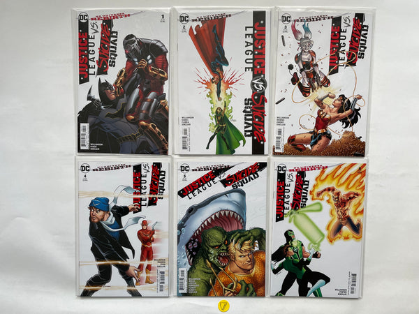 Justice League vs Suicide Squad (2016) #1-6 Variantes, NM