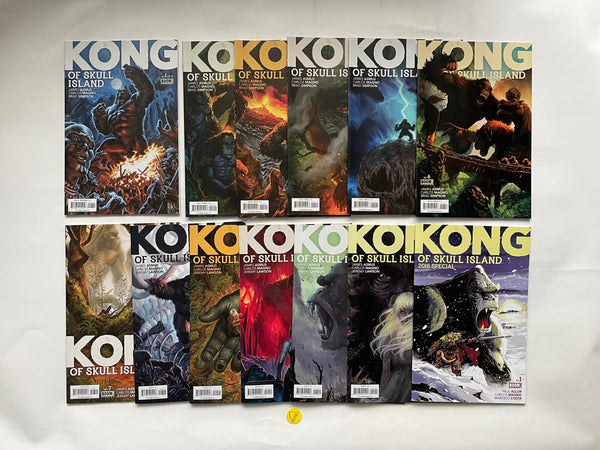 Kong of Skull Island (2016) #1-12 NM