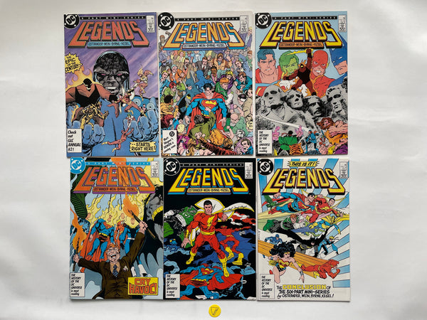 Legends (1986) #1-6 NM