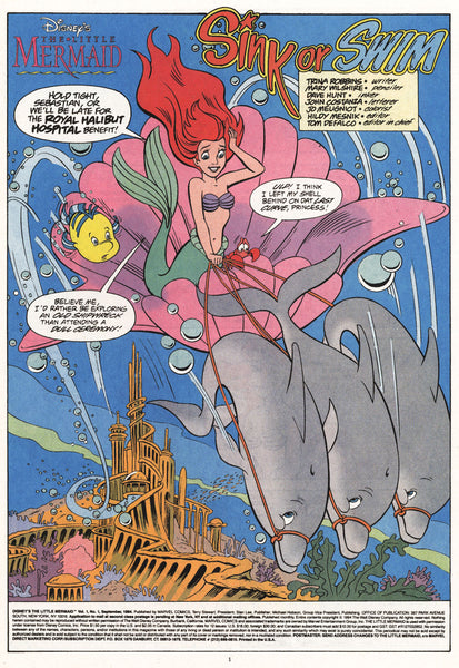 Little Mermaid (1994) #1-5 newsstand