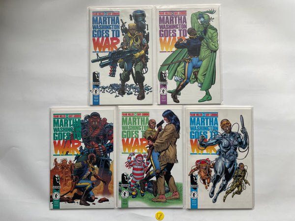 Martha Washington Goes To War (1994) #1-5 NM
