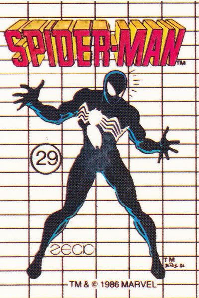 Spider-Man - 1986 Marvel Universe Stickers