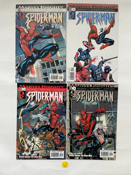 Marvel Knights Spider Man (2004) #1-4 NM