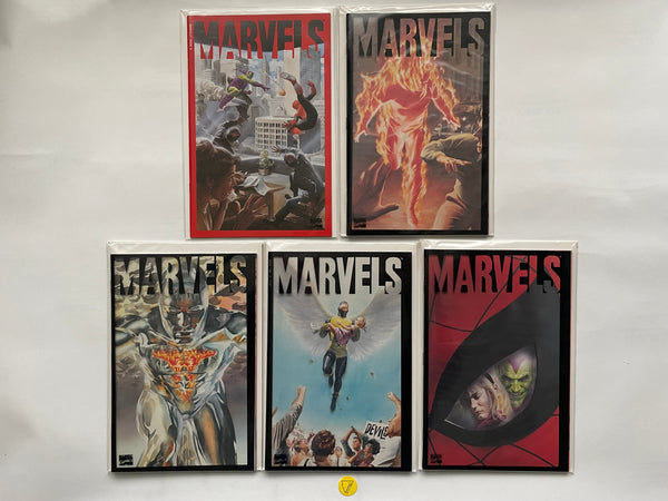 Marvels (1994) #0-4 NM/MT