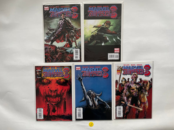 Marvel Zombies 3 (2008) #1-4 + #1 2nd pt, NM