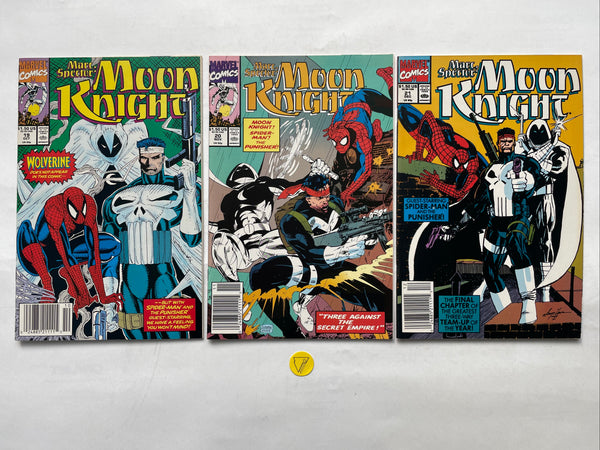 Moon Knight (1989) #19-21, NM