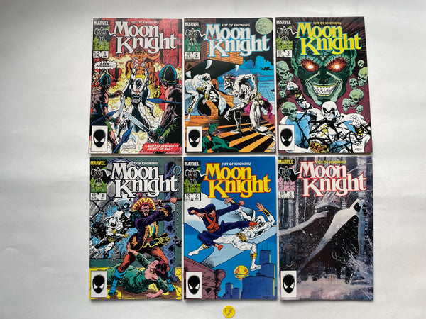 Moon Knight Fist of Khonshu (1989) #1-6, NM