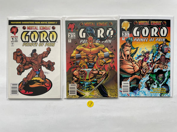 Mortal Kombat Gorgo, Prince of Blood (1994) #1-3, NM