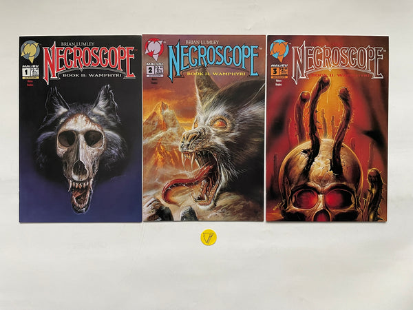 Necroscope book 2 Wamphyri (1993) #1-3, NM