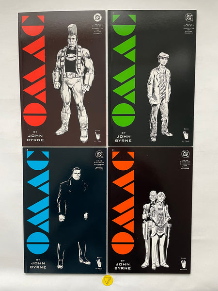 Omac One Man Army Corps (1991) #1-4 NM/MT