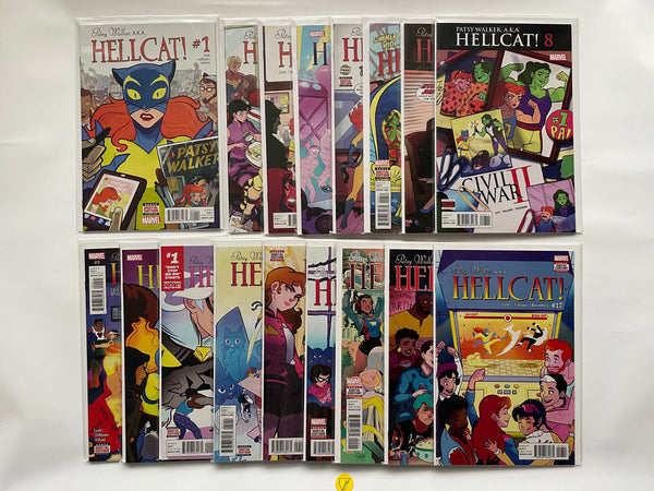 Patsy Walker AKA Hellcat (2016) #1-17, NM/MT