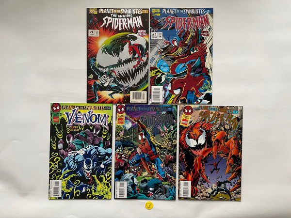 Planet of the Symbiotes (1995) Partie 1 à 5, NM