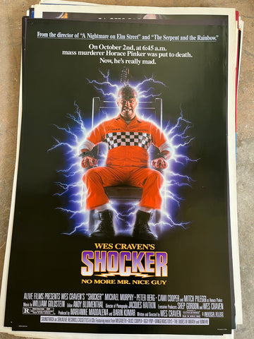 Wes Craven's Shocker, Poster Original 27x40