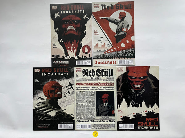 Red Skull (2011) #1-5 NM/MT