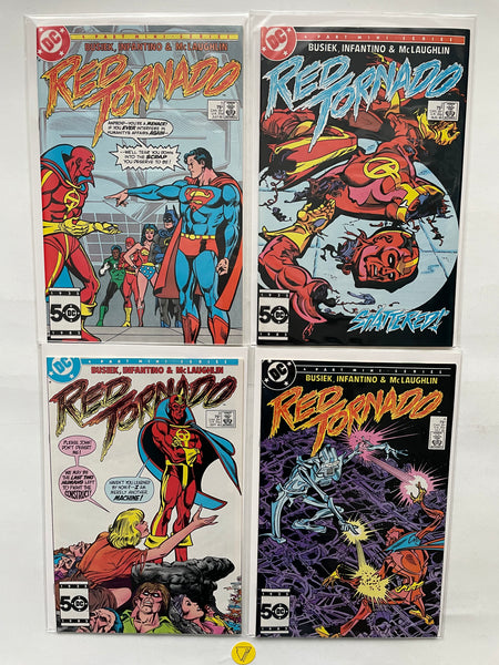 Red Tornado (1985) #1-4, NM