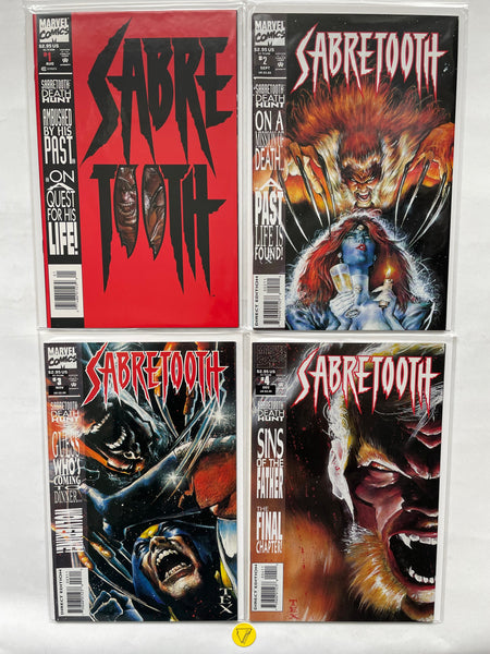 Sabretooth (1993) #1-4, NM