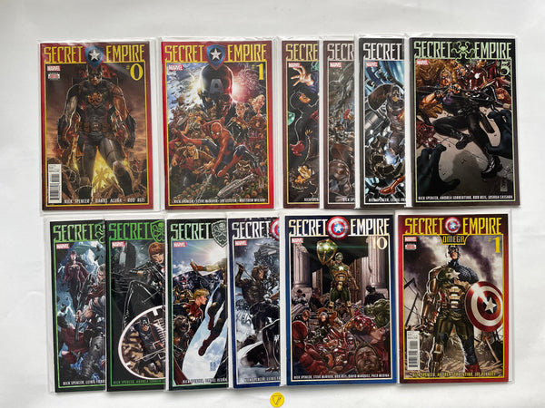 Secret Empire (2017) #0-10 + Omega, NM/MT