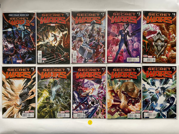 Secret Wars (2015) #0-9, NM