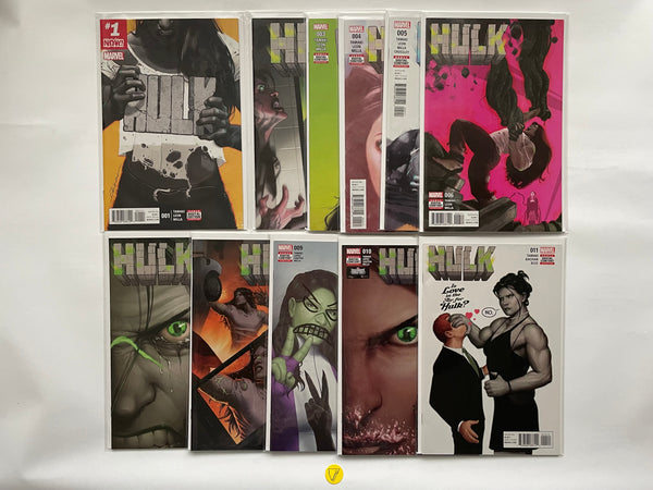 Hulk (2017) #1-11, NM