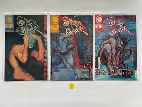 Silverback (1989) # 1-3, NM