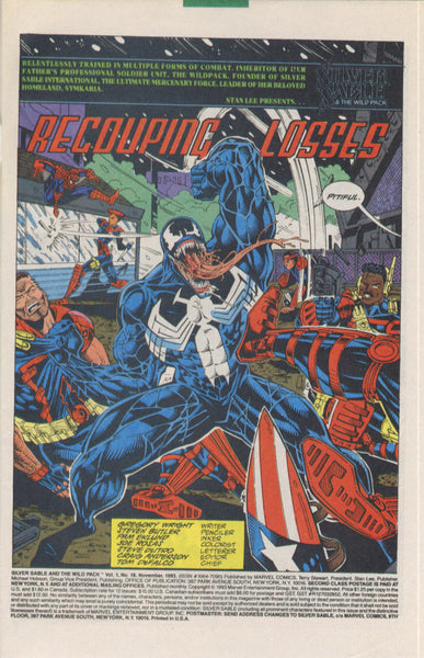 Silver Sable and the Wild Pack (1992) #18-19, NM