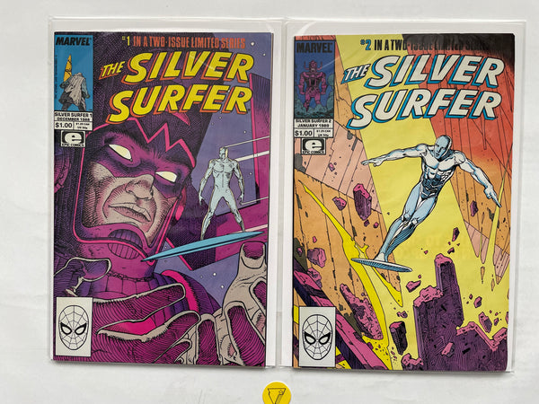 Silver Surfer (1988) #1-2, NM/MT