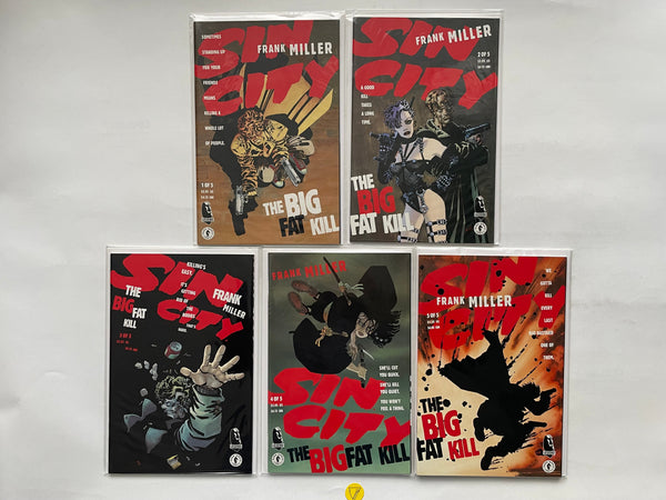 Sin City Big Fat Kill (1994) #1-5, NM