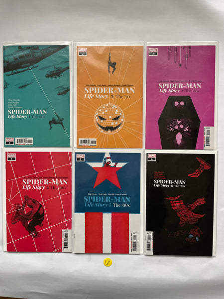 Spider Man Life Story (2019) #1-6, NM/MT