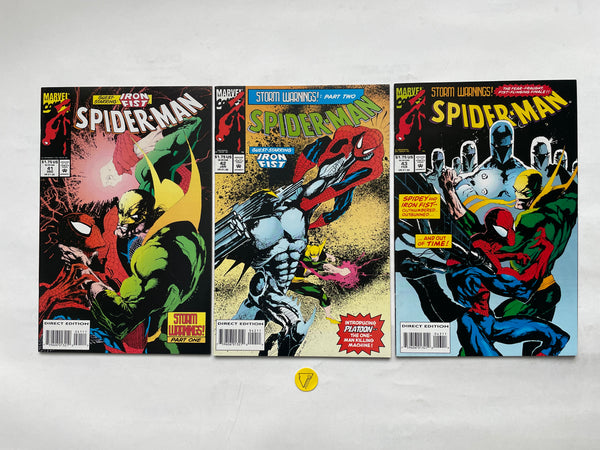 Spider-Man (1990) #41-43, NM