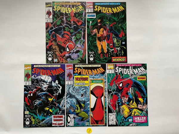 Spider-Man (1990) #8-12, NM