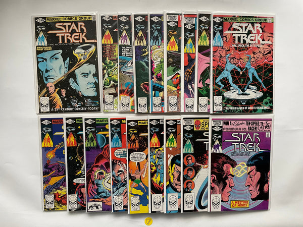 Star Trek (1980) #1-18 NM
