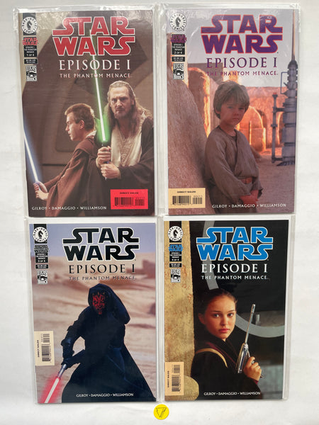 Star Wars Episode 1:  Phantom Menace (1999) #1-4, NM/MT