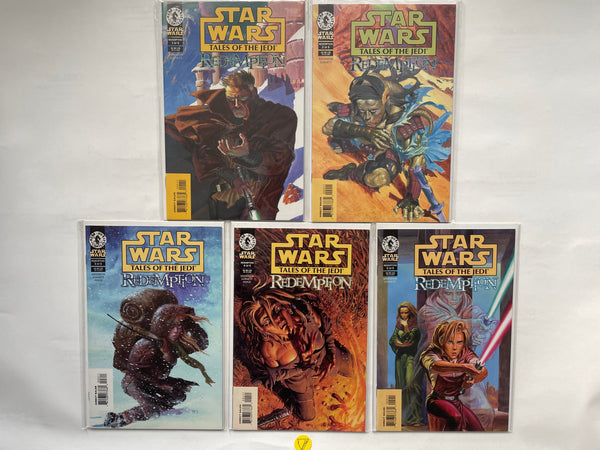 Star Wars Tales of the Jedi: Redemption (1998) 1-5, NM