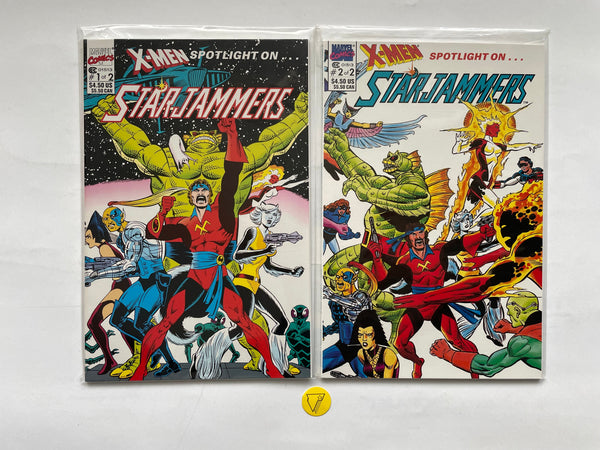 X-Men Spotlight on Starjammers (1990) #1-2 NM