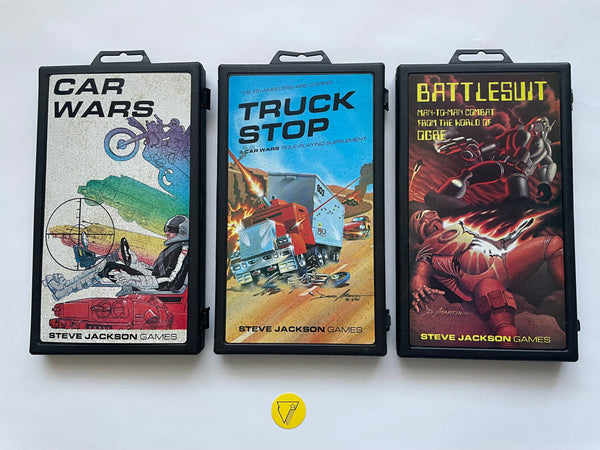 Steve Jackson Games Car Wars, Truck Stop, Battlesuit (1981)