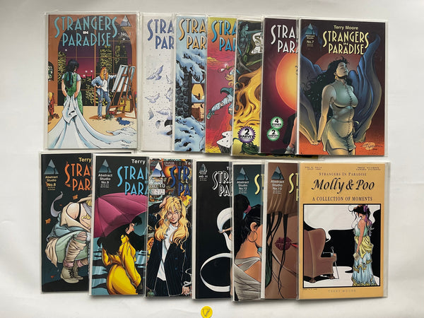 Strangers In Paradise (1994) #1-4 NM (Copie)