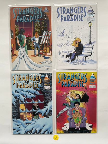 Strangers In Paradise (1994) #1-4 NM