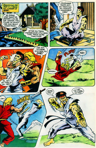 Street Fighter (1993) #1-3, NM