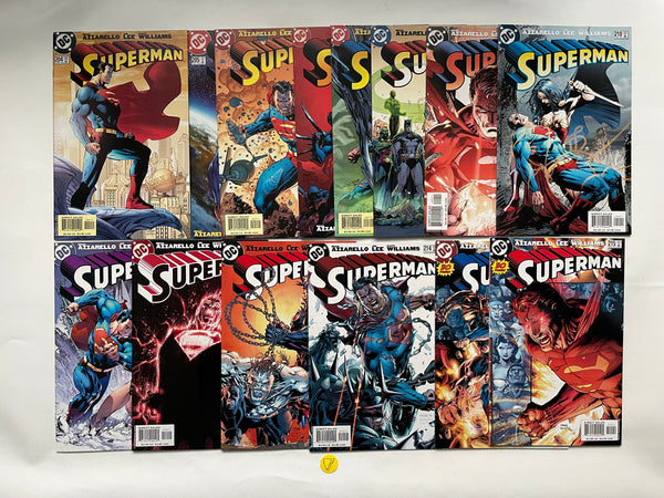 Superman (1987) #204-215 NM