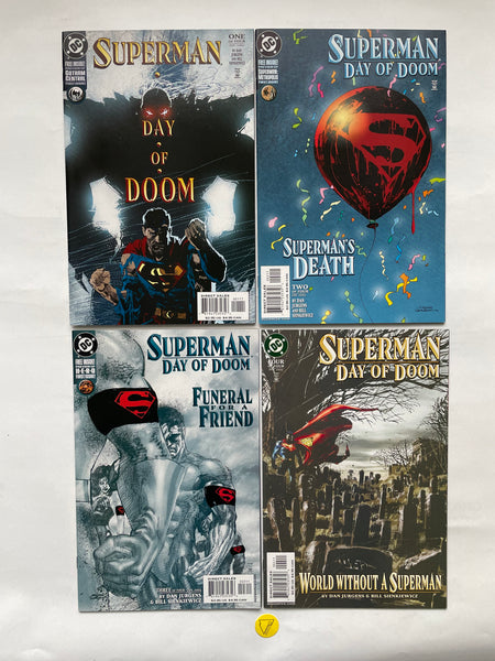 Superman Day of Doom (2003) #1-4, NM/MT
