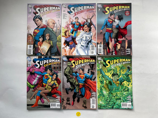 Superman Secret Origin (2009) #1-6, NM