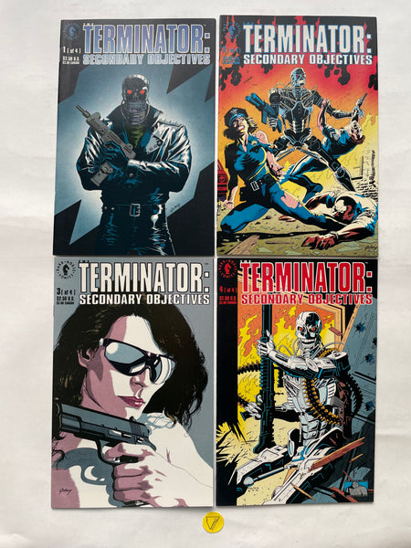 Terminator Secondary Objective (1991) 1-4, NM