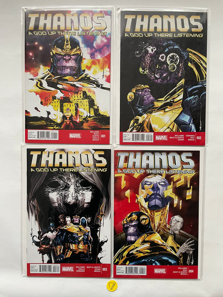 Thanos A God Up There Listening (2014) #1-4, NM/MT