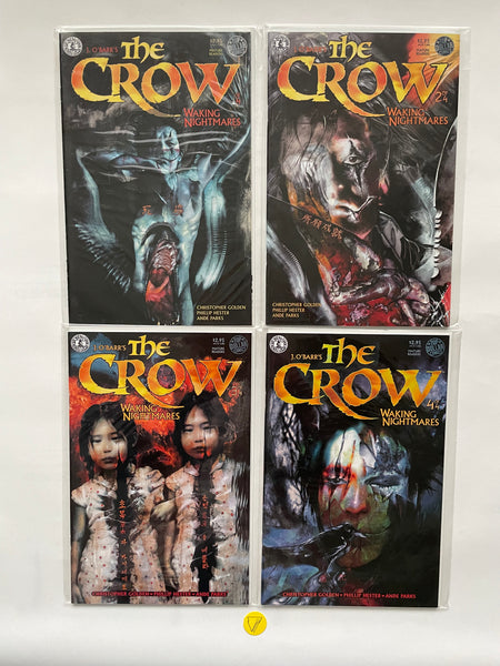 Crow Waking Nightmares (1997) #1-4, NM
