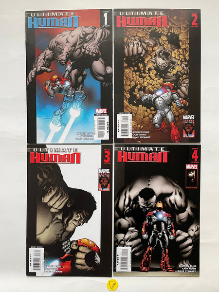 Ultimate Human (2008) #1-4, NM/MT